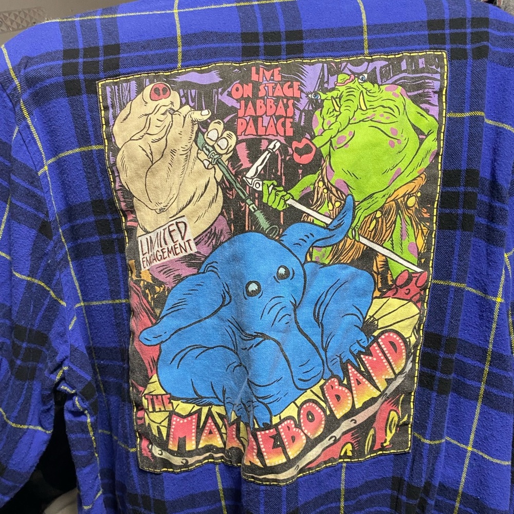 Max Rebo Band Star Wars Flannel Disney Store